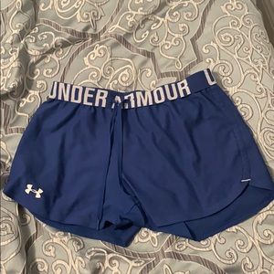 Small Blue UnderArmour Shorts